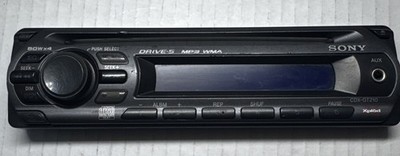 Sony CDX-GT21W Replacement Faceplate For Car Stereo