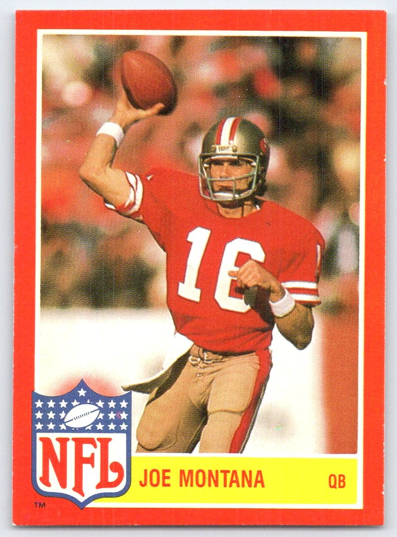 1985 Topps #7 Joe Montana San Francisco 49ers