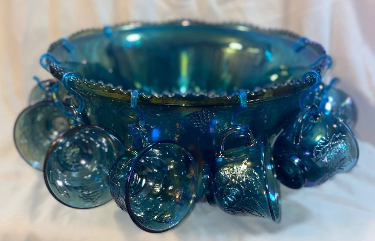 Carnival Glass Punch Bowl for sale | eBay