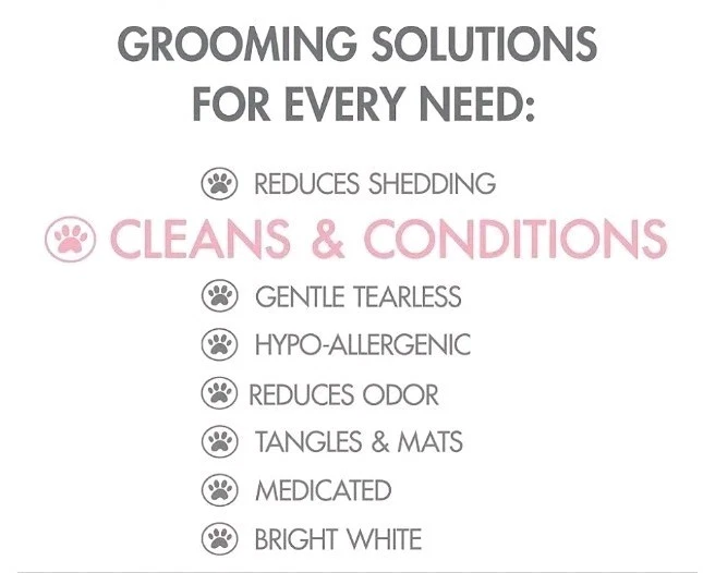 Pacote com 12 xampu e condicionador Four Paws Magic Coat 2 em 1 para cães - cão [16 oz] - Imagem 3 de 4