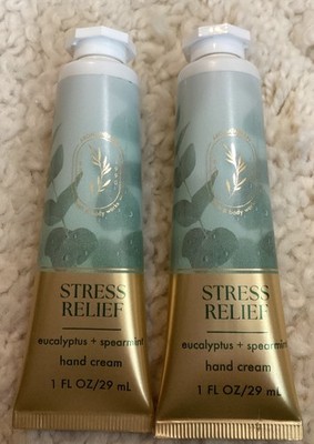 Bath & Body Works~*AROMATHERAPY~EUCALYPTUS SPEARMINT*~Shea Hand Creams~Set of 2