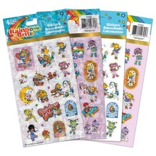 Rainbow Brite Standard Sticker - 4 Sheet Multicolor