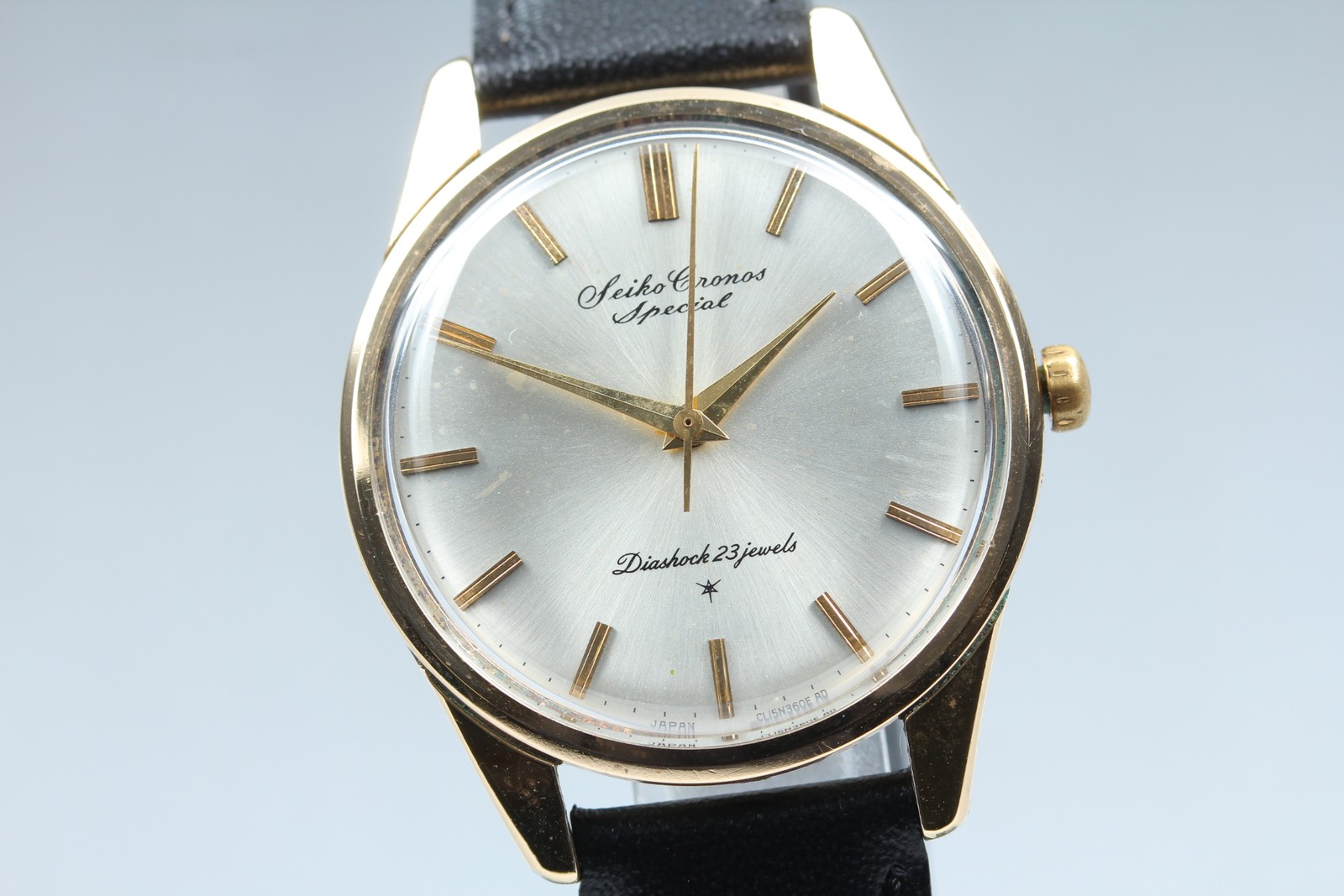 Vintage 1963 [Exc+5] Seiko Cronos Special Hand-Winding Cal.810 23J Men’s Watch image 2