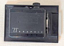Pre-owned Genuine GRAFLEX 23 Graphic 120 6x8 Roll Film Holder for 4x5