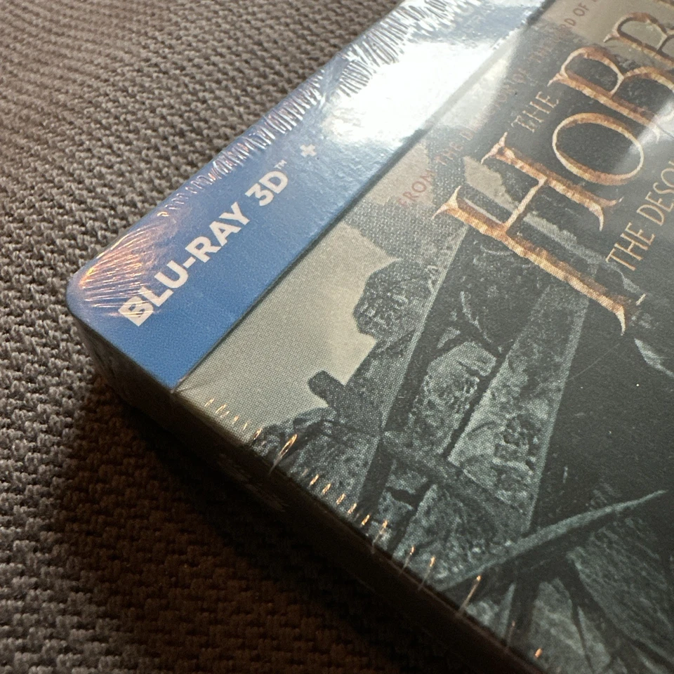 The Hobbit: The Desolation Of Smaug - 3D Blu-ray Steelbook - 4 Disc Edition NEW - Image 3 of 3