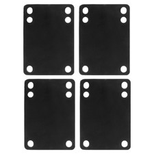 4 Pcs Skateboard Riser Schock Skateboard-erh&ouml;hungspad Skateboard-Pads