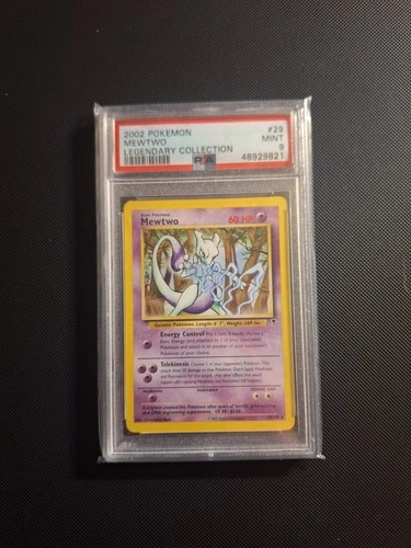 Mewtwo 29/110 Legendary Collection Regular - PSA 9