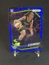 2025 Panini Prizm WNBA Blue Velocity Prizm #95 JJ Quinerly