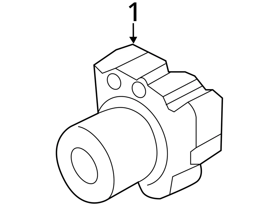 Módulo de controle de bomba 2012-2013 Hyundai Accent Abs Y4STZ - Imagem 4 de 4