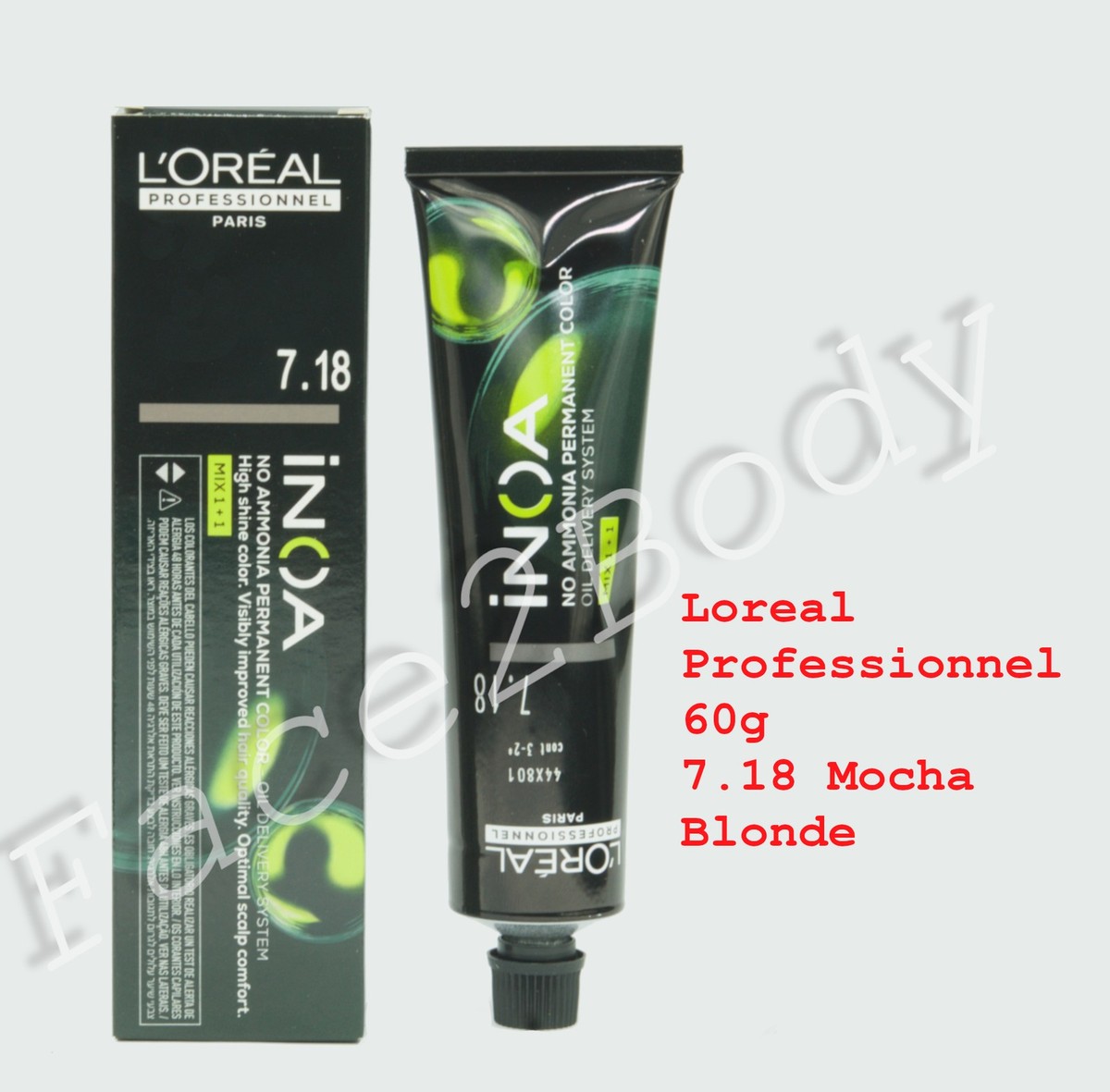 Loreal Professional INOA 60ml - 7.18 Mocha Blonde | eBay