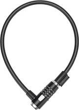 Kryptonite KryptoFlex Bike Lock Cable, 2FT/6FT/10FT Long, 12mm Steel Cable