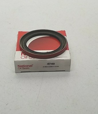 National 4740 Premium Oil Seal Durable Engine/Driveline Protection