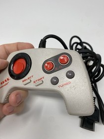 Nintendo NES-027 NES Max Turbo Controller OEM Authentic Untested Gray Wired OG