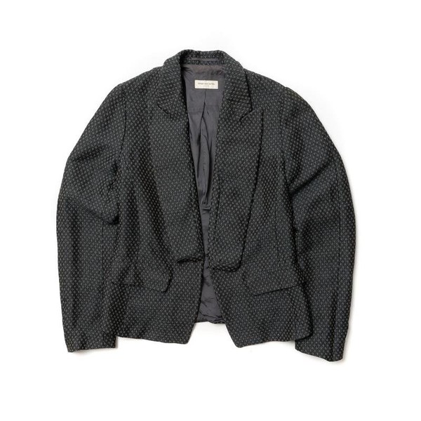 Women Dries Van Noten Jacket Grey Wool 36 / S / 44