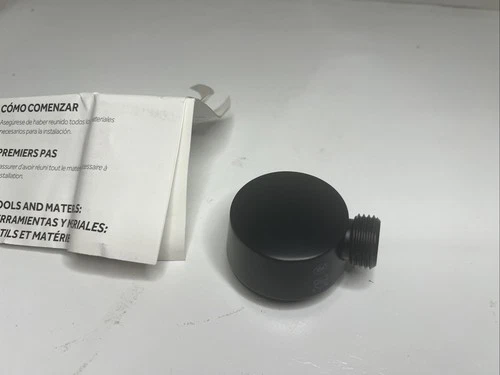 Signature Hardware SHWE2040MB Shower Supply Elbow for Hand Showers - Matte Black - Picture 3 of 5