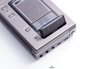 SANYO インタビュー用 カセットレコーダー MR-02 SANYO MR-02 Portable Interview Cassette Recorder Fully Serviced