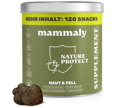 Mammaly Super Protect Hund, der Haut und Fell Hundesnack unterstützt die körper