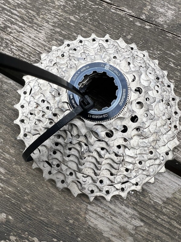Shimano CS-HG800-11-11 Speed Cassette Sprocket, Silver, 11-34 T