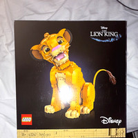 LEGO Disney 43247 Young Simba The Lion King Complete Set 1445pcs Boxed 18+