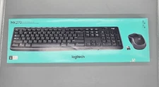 Logitech MK270 Wireless Keyboard And Mouse Combo For Windows, 2.4 GHz Wireless,