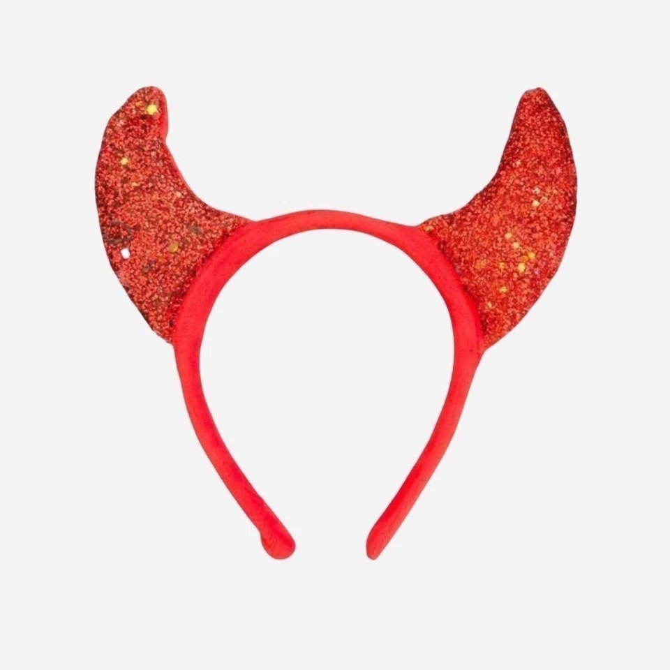 Juego de arnés de juntas tóricas Red Devil con alas y diadema de diablo Foto 3 de 4