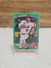 2025 Bowman - Prospects Carson Benge #BP-108 Green /99 (RC) Mets