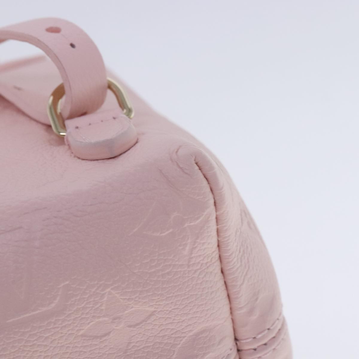 LOUIS VUITTON Monogram Empreinte Backup Backpack Pink M47074 LV