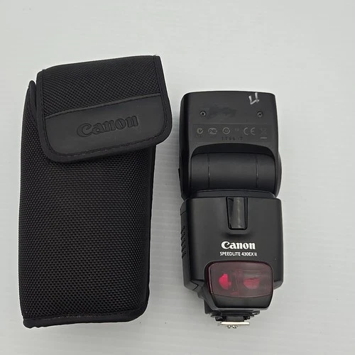 Canon Speedlite 430EX II Camera Flash Tested and Working