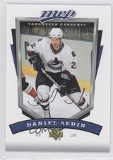 2006-07 Upper Deck MVP Daniel Sedin #284 HOF 0c4