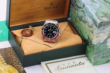 1999 Rolex GMT-Master II 16710 Coke 'Swiss Only' Dial / B&P's / Serif Bezel