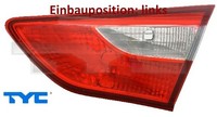 TYC 17-5404-01-9 Heckleuchte Links RüCklicht Hecklicht RüCkleuchte