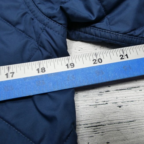 Patagonia Jacket Mens XXS Blue Hooded Full Zip Quilted Insulated SNBL 27610FA19 - Picture 7 of 8