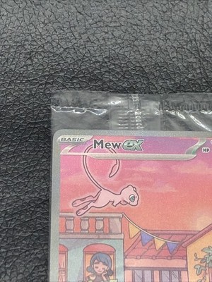B6 Mew ex SVP 053 TCG Scarlet Violet 151 Black Star Promo Full Art