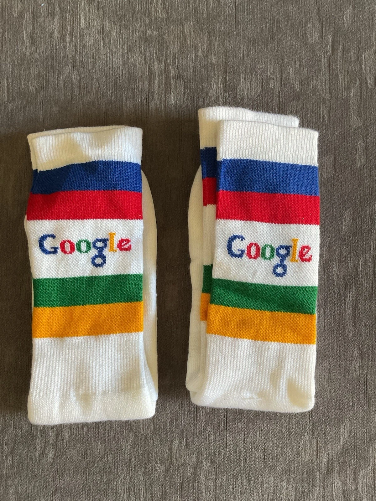 RARE GOOGLE Unisex Tube Socks NEW One Size, 2 Pair
Opens in a new window or tab
