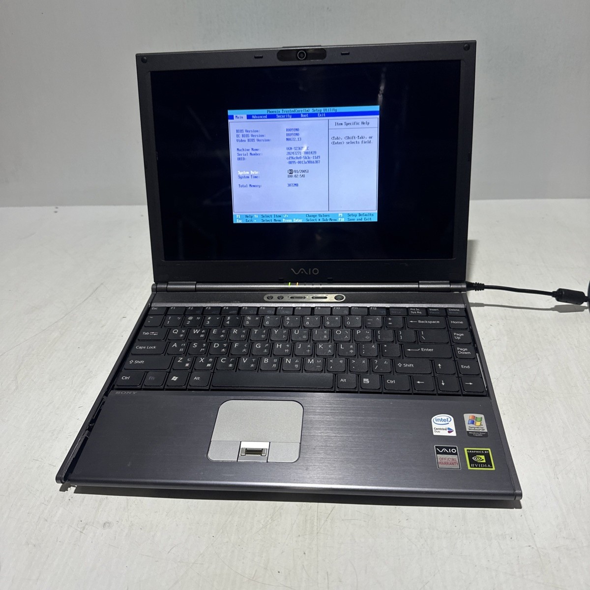 Sony Vaio VGN-SZ36TP_C 13