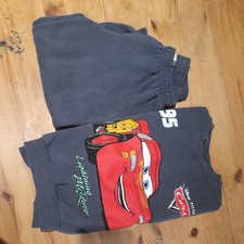 Boys Zara Outfit Jumper&  Joggers 6 Years 116Cm Lightning McQueen