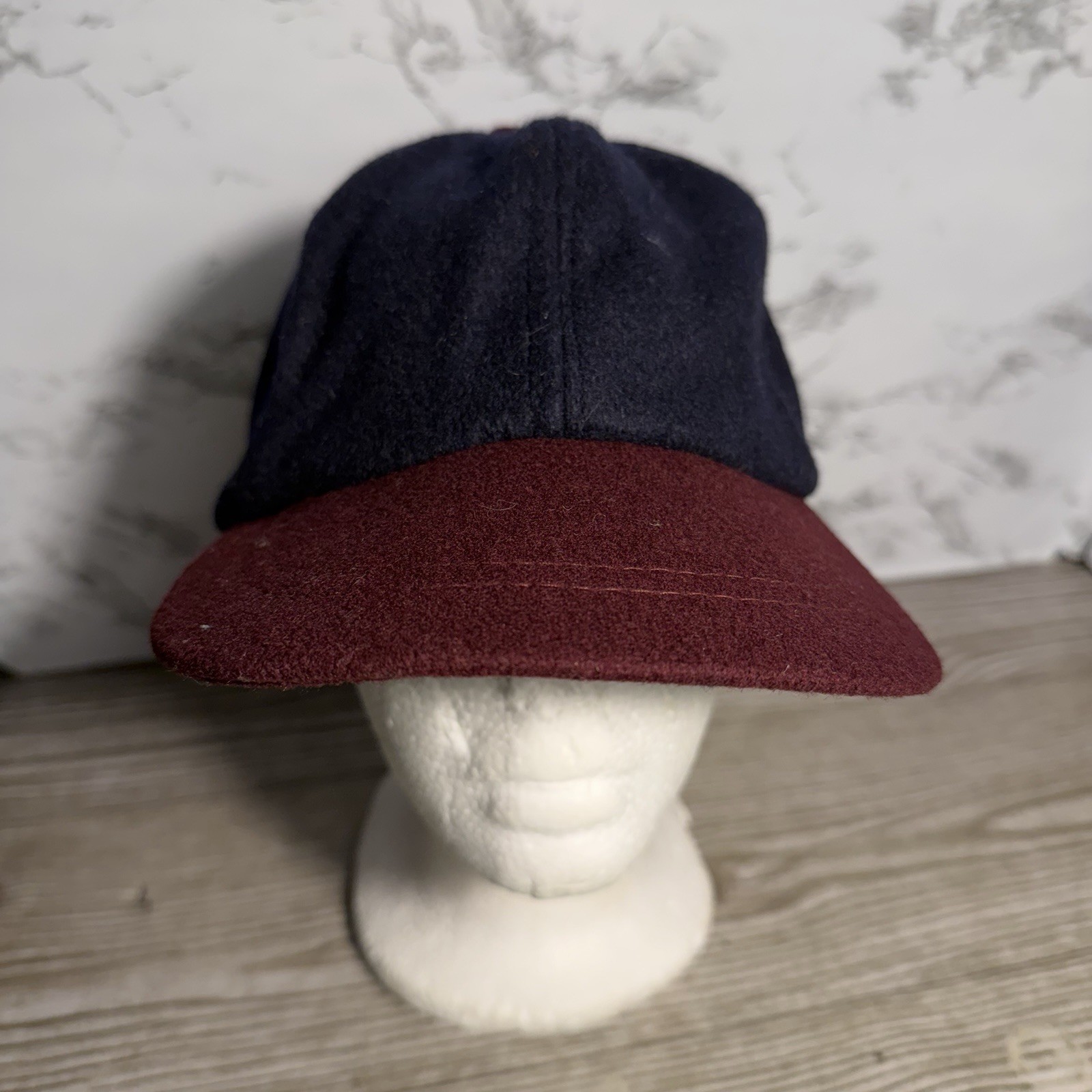 Wool Adjustable Baseball Hat Cap Amalgamated Clot… - image 2
