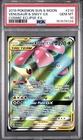 POKEMON SUN & MOON COSMIC ECLIPSE 210 FULL ART/VENUSAUR SNIVY GX PSA 10 New Cert