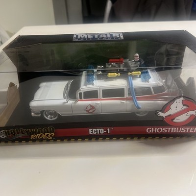 Hollywood Rides Ghostbusters ECTO 1 Maßstab 1:24 Jada Metals NEU OVP Sealed RAR