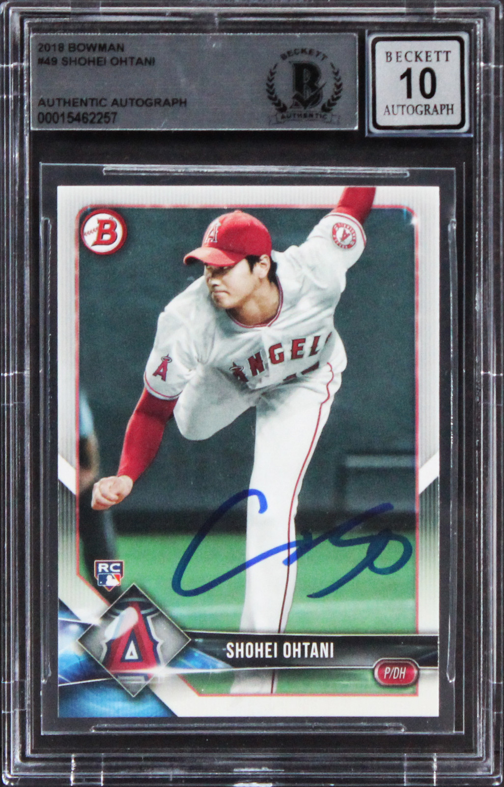 2019 Finest Gold Ref /50 Ohtani 大谷翔平 GEM