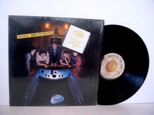 PAUL McCARTNEY & WINGS Back To The Egg LP 1979 COLUMBIA FC 36057 Hype Sticker