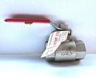 NEW B&K MUELLER 1" THREADED BALL SHUT OFF VALVE 107-005 200 W0G Water Gas Air — photo 1