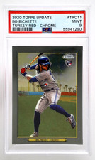 2020 Topps Update Bo Bichette RC Turkey Red Chrome PSA 9 Blue Jays TRC-11 HQ2