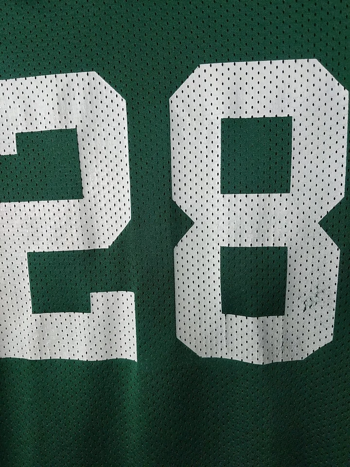 Camiseta deportiva vintage Starter New York Jets #28 Curtis Martin juvenil talla XL (18-20) Foto 4 de 4