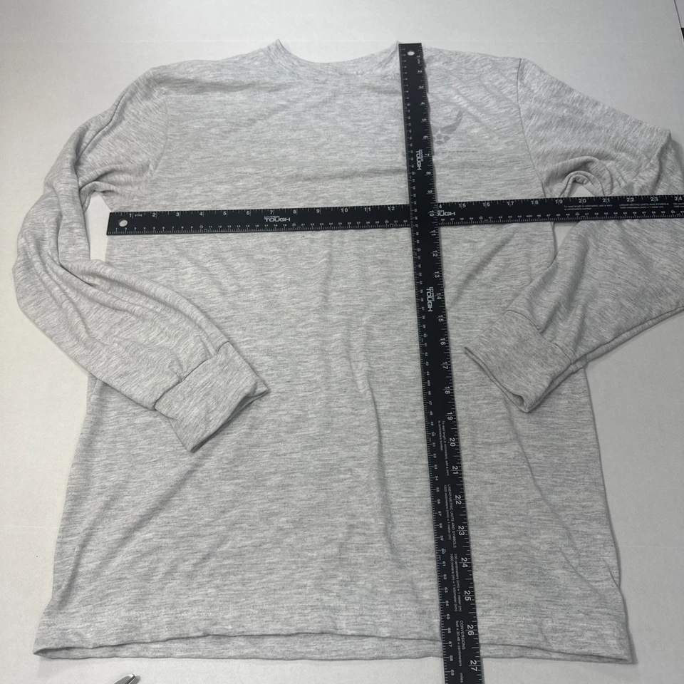 Soffe US Air Force T-Shirt Mens SMALL Gray VTG 90s Reflective MADE USA USAF PT - Image 2 of 4