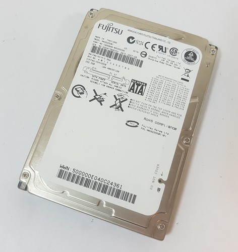 250GB Fujitsu MHX2250BT 2,5" SATA Festplatte