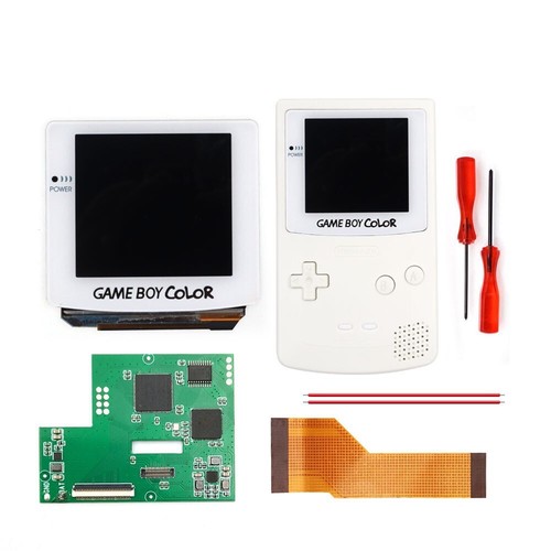 GBC OLED Screen Touch Laminated OSD Menu Retro Pixel AMOLED Screen+Pre-cut Shell - Picture 53 of 60