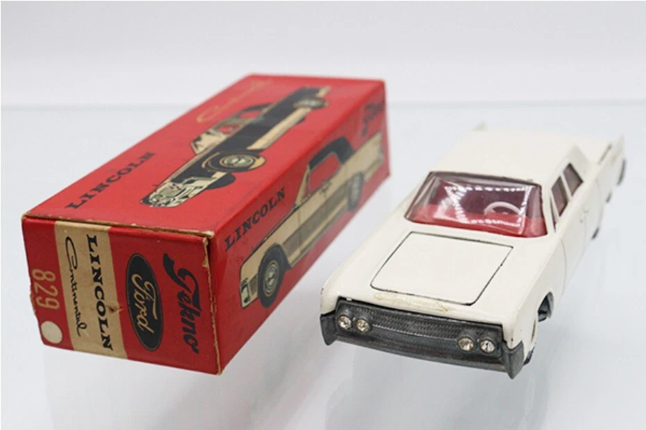 Rare Vintage 1:43 TEKNO DENMARK #829 White FORD LINCOLN CONTINENTAL - Image 3 of 4