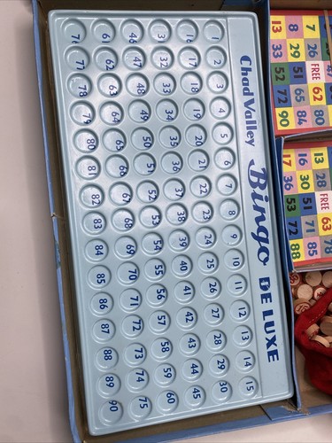 Chad Valley DELUXE BINGO Vintage 1960s Christmas Family Games - Complete - Picture 3 of 16