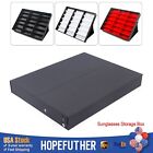 18 Grid Eyeglass Sunglasses Storage Box Organizer Glasses Display Tray Collector